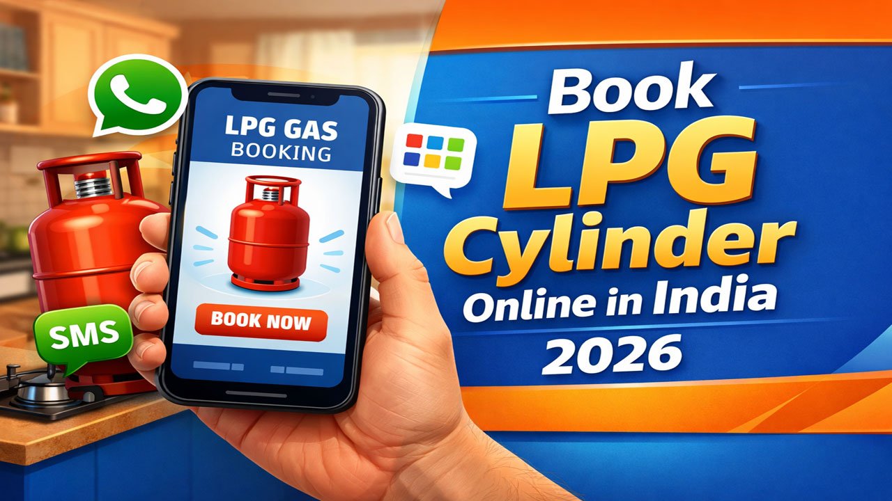 How to Book LPG Cylinder Online in India